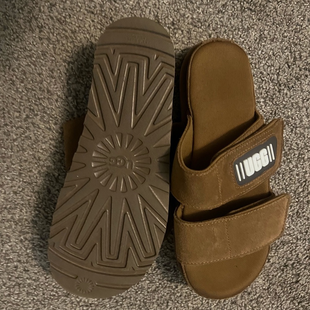 UGG platform sandals! Worn once for an hour.